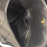 Chanel Black Diamond Stitch Camera Crossbody