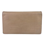 Chanel Light Pink Camila Leather Long Wallet