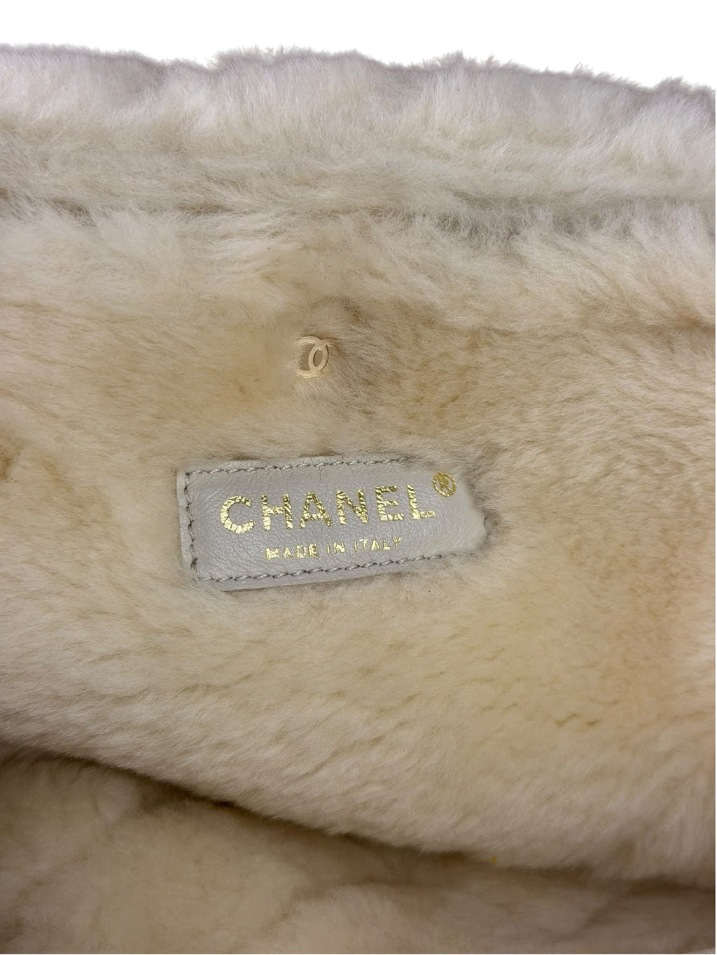Chanel Shearling Accordion Flap Bag 2004