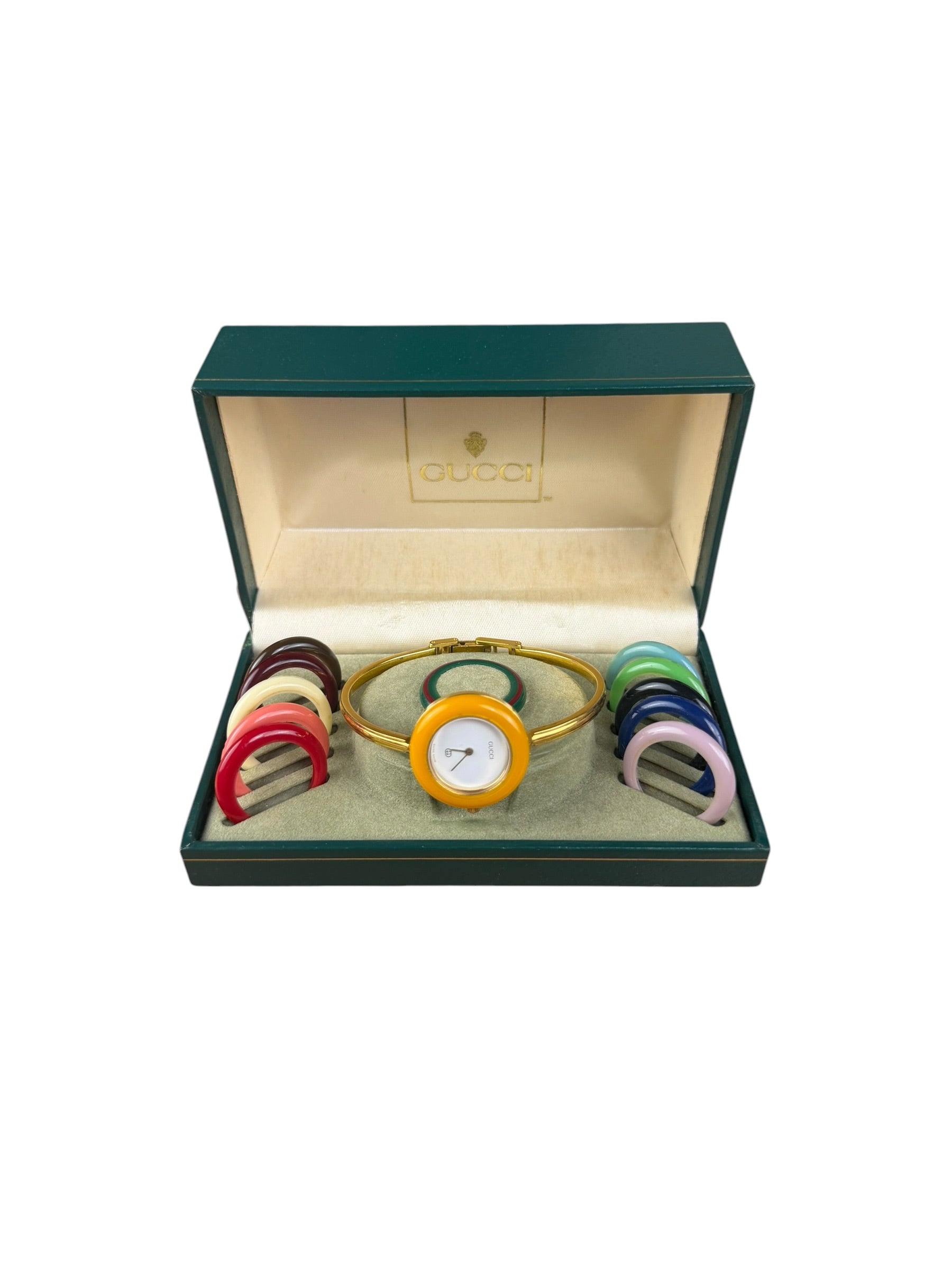 Gucci Interchangeable Bezel Watch 12 Bezels