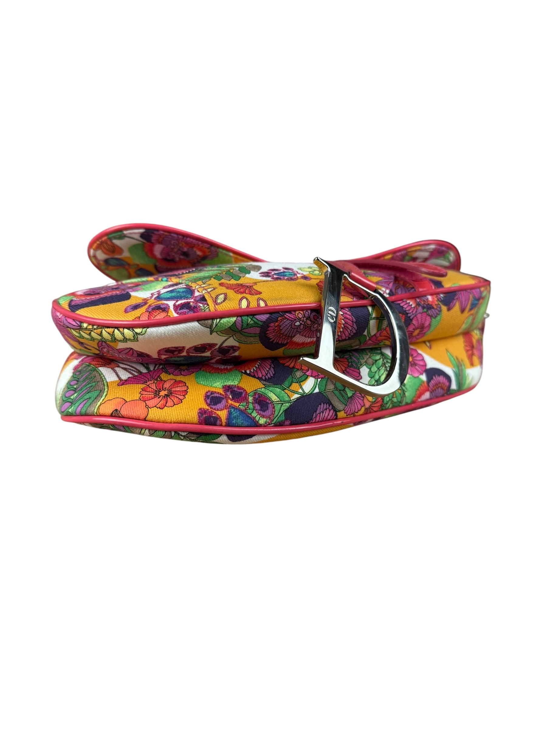 Christian Dior Floral Saddle Bag "Hawaiian Glamour"