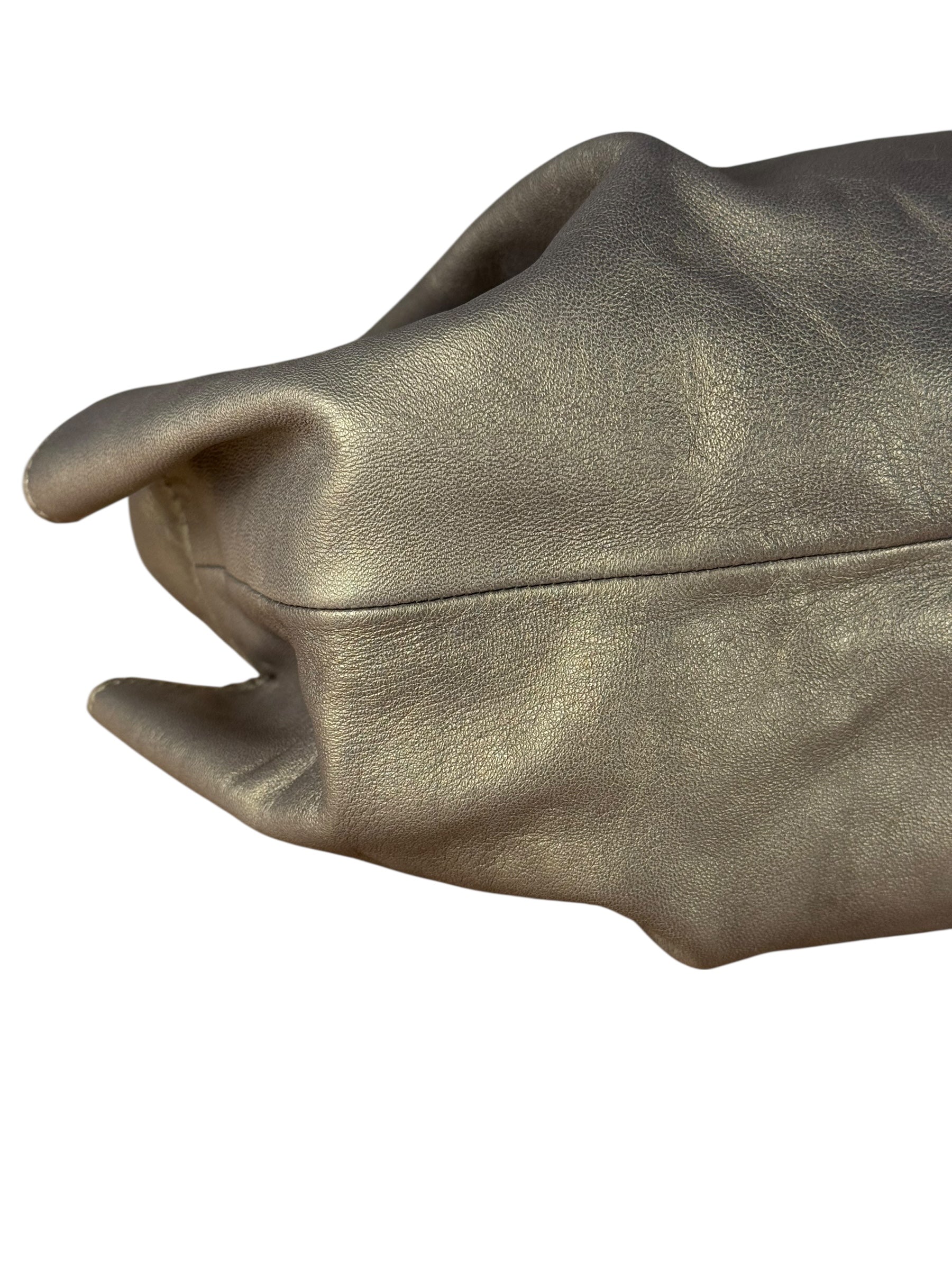 Loewe Metallic Gold Nappa Aire Leather Handbag