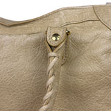Balenciaga Beige Leather Le City Small Two-Way Bag