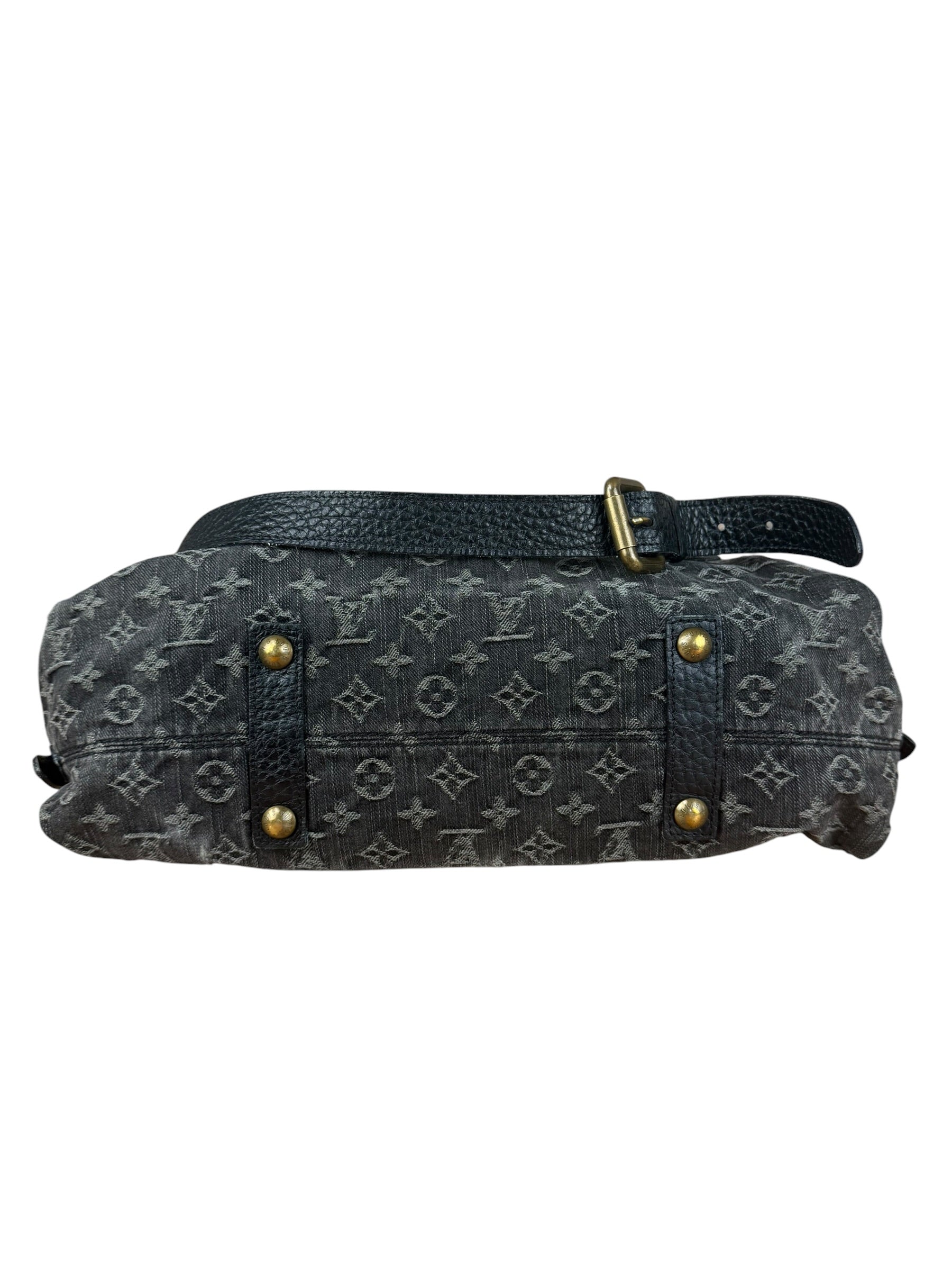 Louis Vuitton Black Denim Neo Cabby Bag