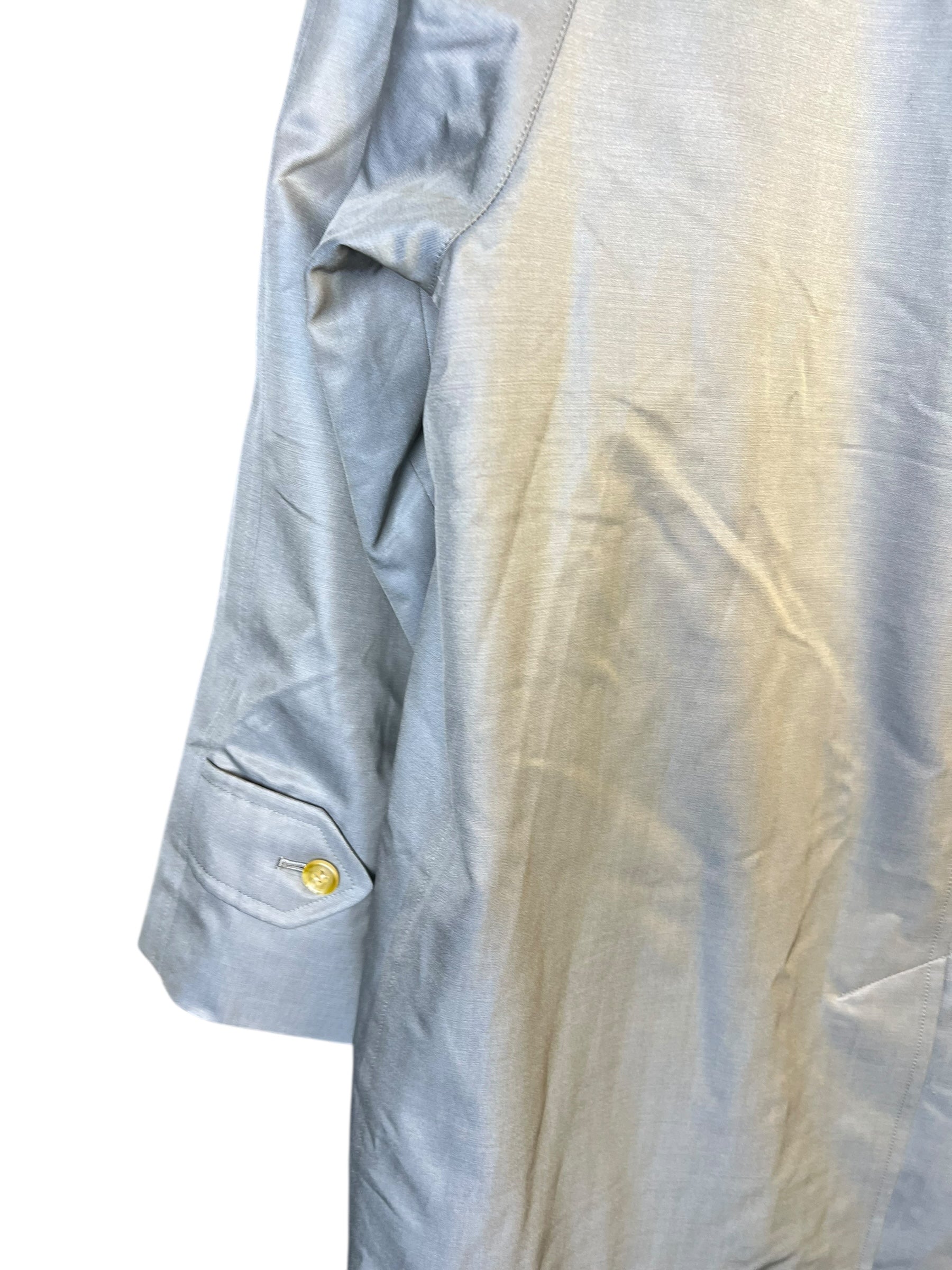 Burberry Vintage Grey Check Lined Coat