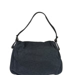 Fendi Grey Wool Mamma Baguette