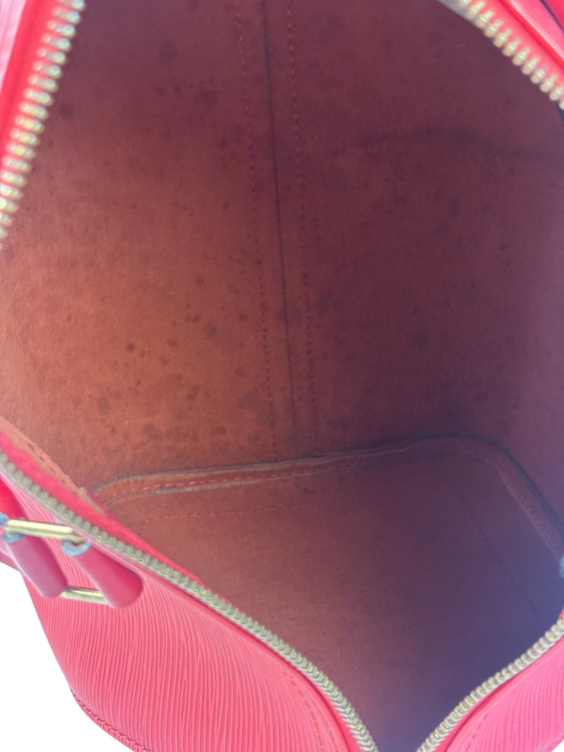 Louis Vuitton Red Epi Leather Speedy 30