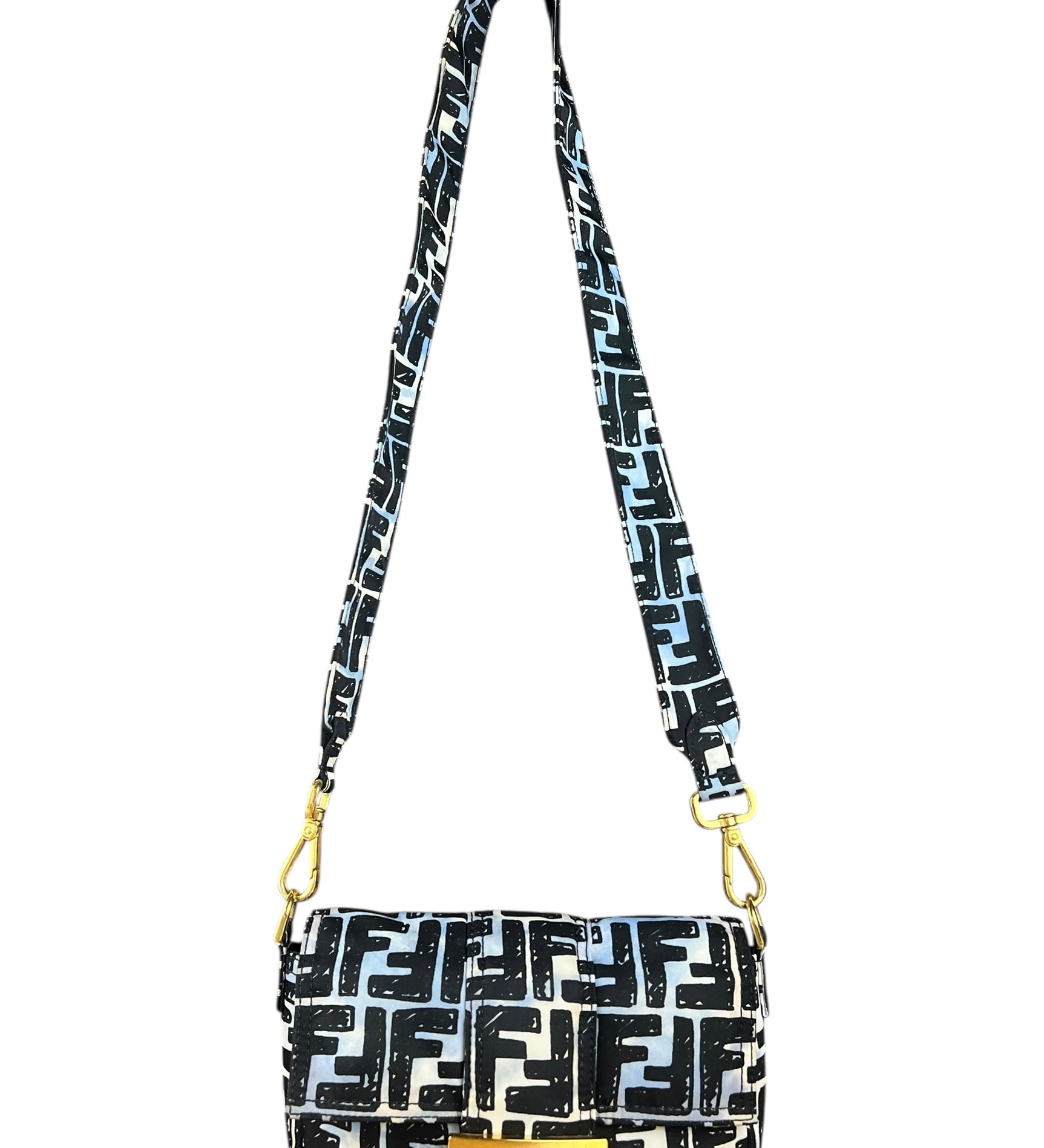 Fendi Joshua Vides Mini Baguette/Belt Bag