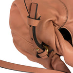 Fendi Pink Leather Spy Spice Mall Two-Way Bag