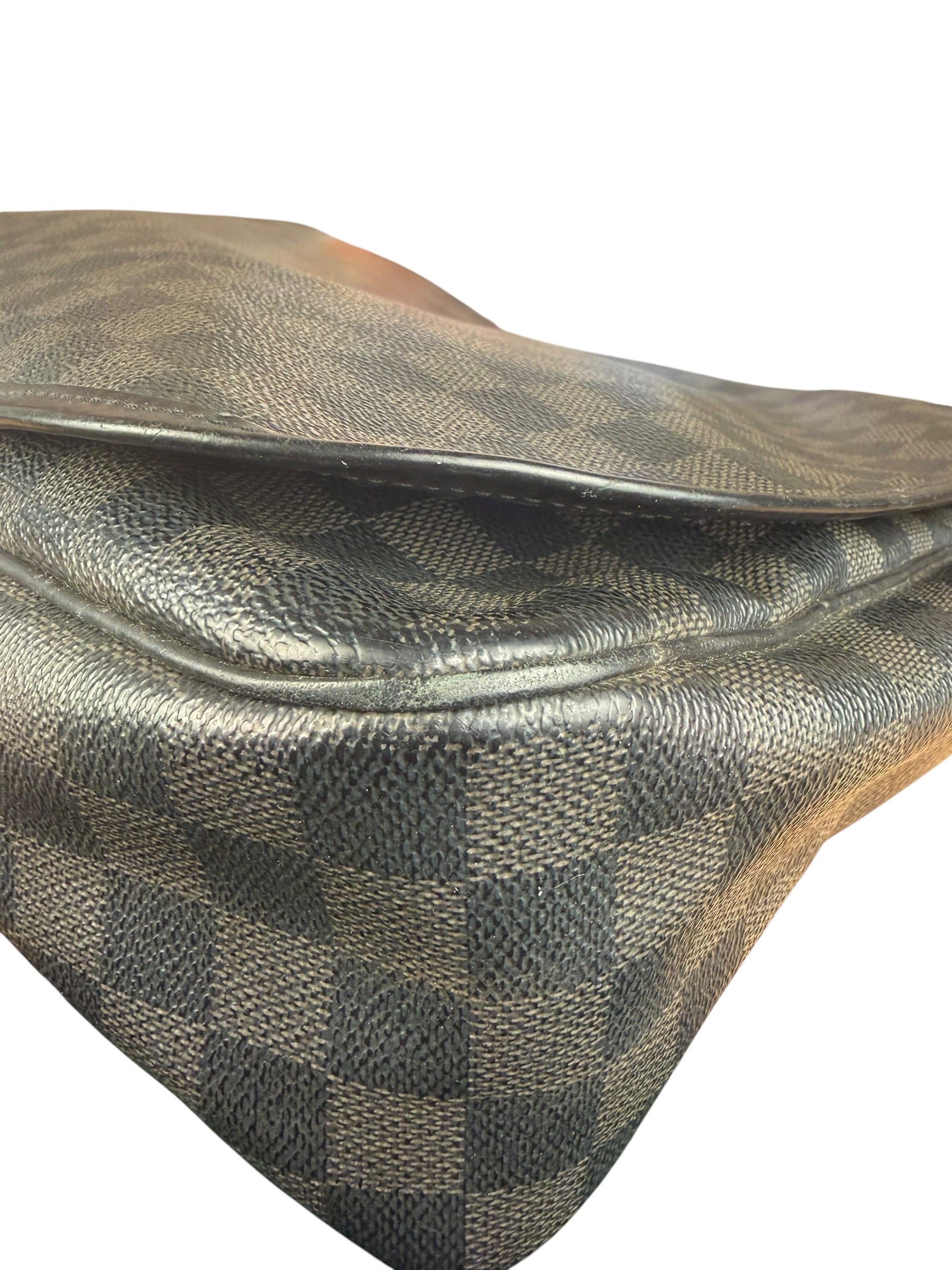 Louis Vuitton Leather Daniel Damier Graphite Messenger Bag