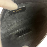 Saint Laurent Le 5 à 7 Smooth Leather Handbag Black