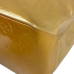 Louis Vuitton Yellow Vernis Reade Tote MM