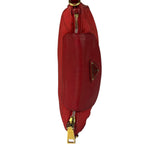 Prada Red Tessuto Nylon/Saffiano Leather Trim Two-Way Bag