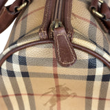 Burberry Vintage Haymarkert House Mini Boston Handbag