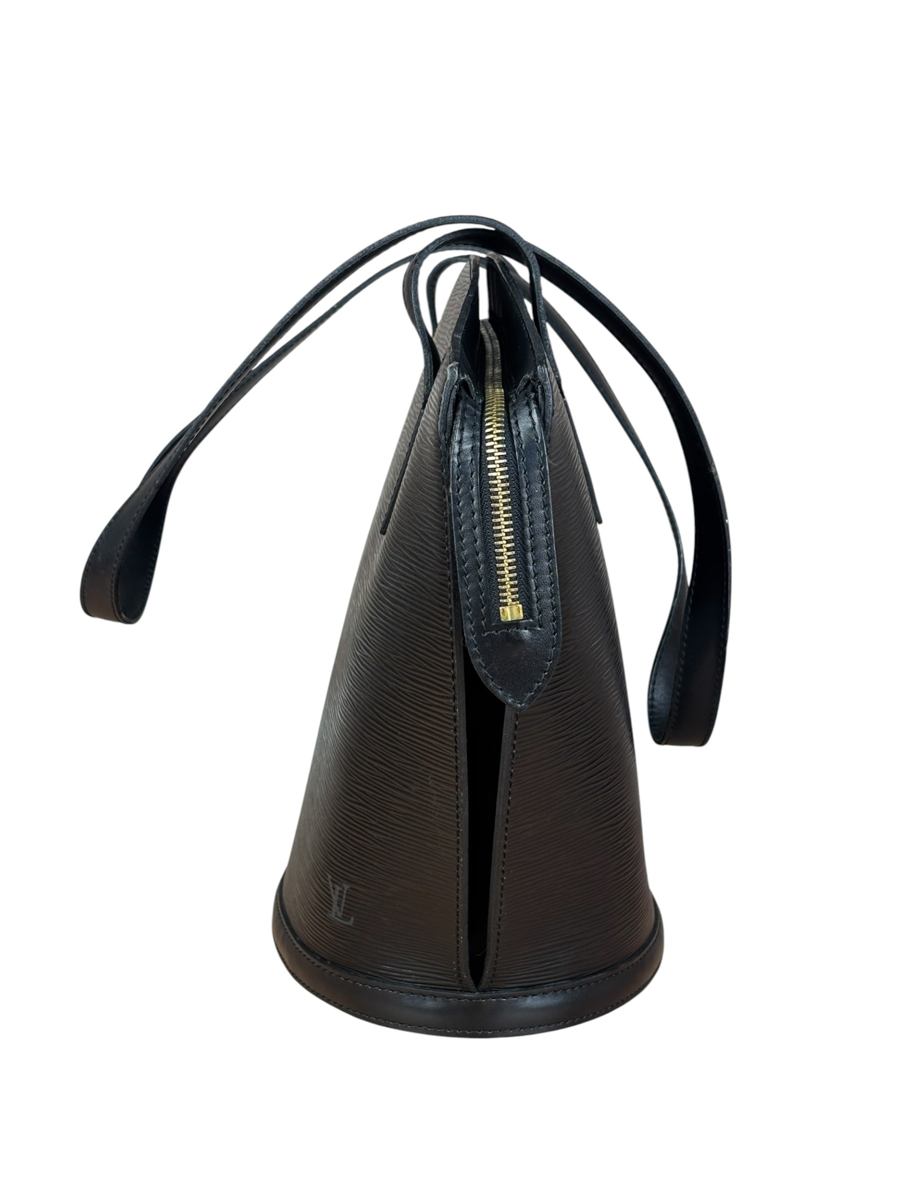 Louis Vuitton Vintage Black Epi Saint Jacques