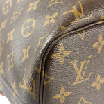Louis Vuitton Monogram Neverful MM Pink Canvas-Lined Tote Bag