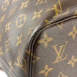Louis Vuitton Monogram Neverful MM Pink Canvas-Lined Tote Bag