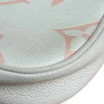 Louis Vuitton White Leather Monogram Moon Empreinte Pochette
