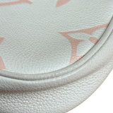Louis Vuitton White Leather Monogram Moon Empreinte Pochette