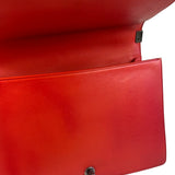 Chanel Red Quilted Leather Boy Flap Bag 2010