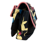 Chanel Multicolor Canvas Bird Print 2.55 Flap 2001