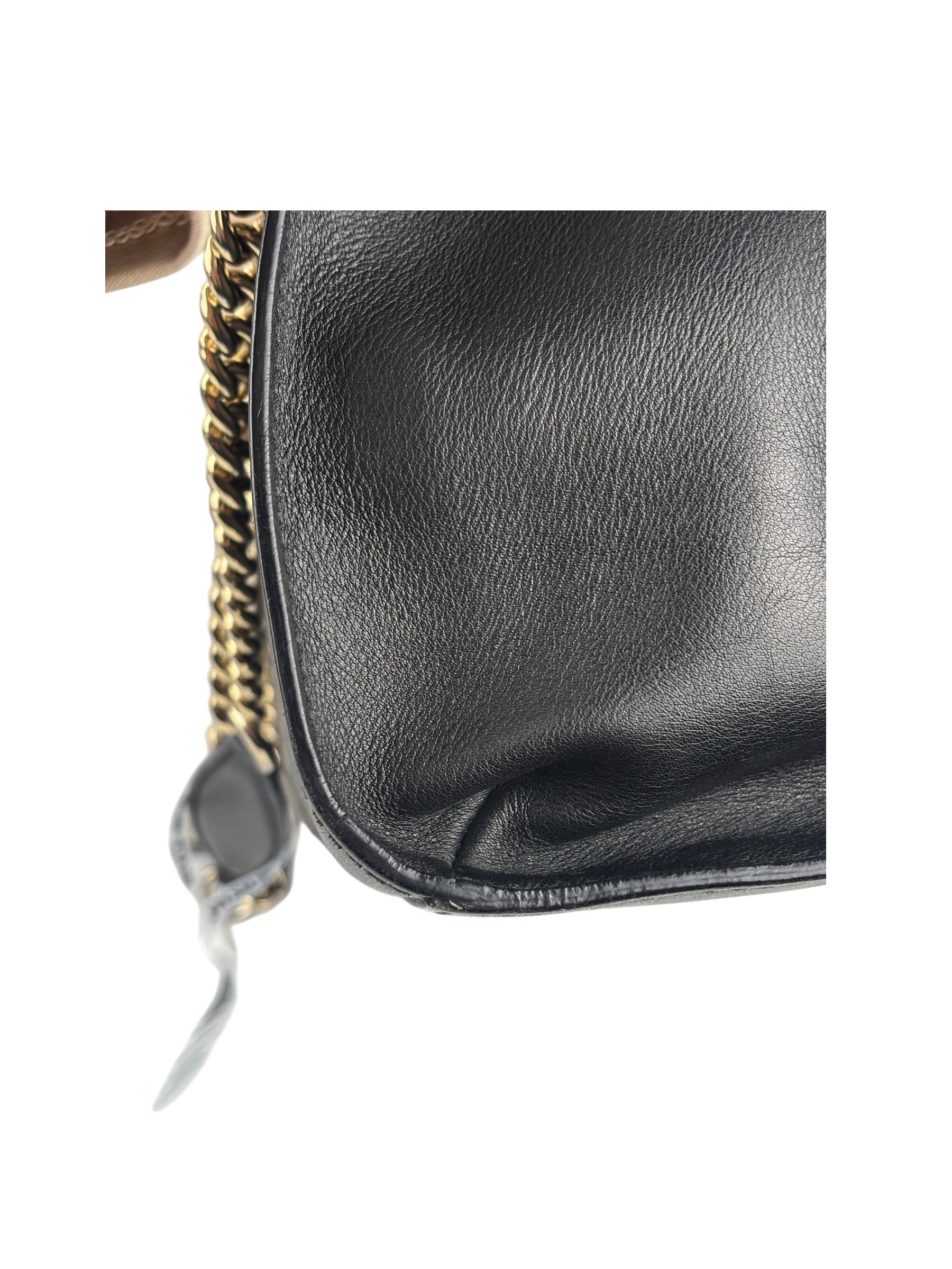 Gucci Black Leather Large Emily Shoulder Bag