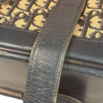 Christian Dior Vintage Navy Oblique Travel Bag