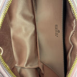 Gucci Iridescent Pink Nappa Chevron Small GG