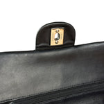 Chanel Classic Quilted Black Double Flap Bag 2003