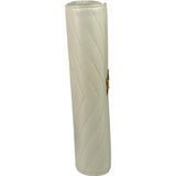 YSL Cream Pebbled Leather Cassandre Envelope Small Wallet On Chain