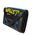Balenciaga Grafitti Trifold Wallet