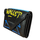 Balenciaga Grafitti Trifold Wallet