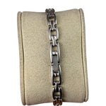 Guess White Dial Triangular Link Strap