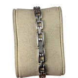 Guess White Dial Triangular Link Strap