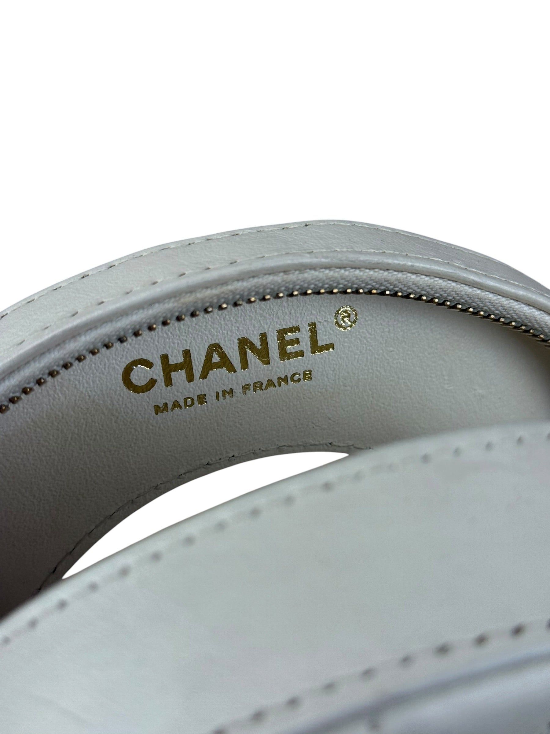 Chanel Limited Edition Lifesaver Round Crossbody Black 2017