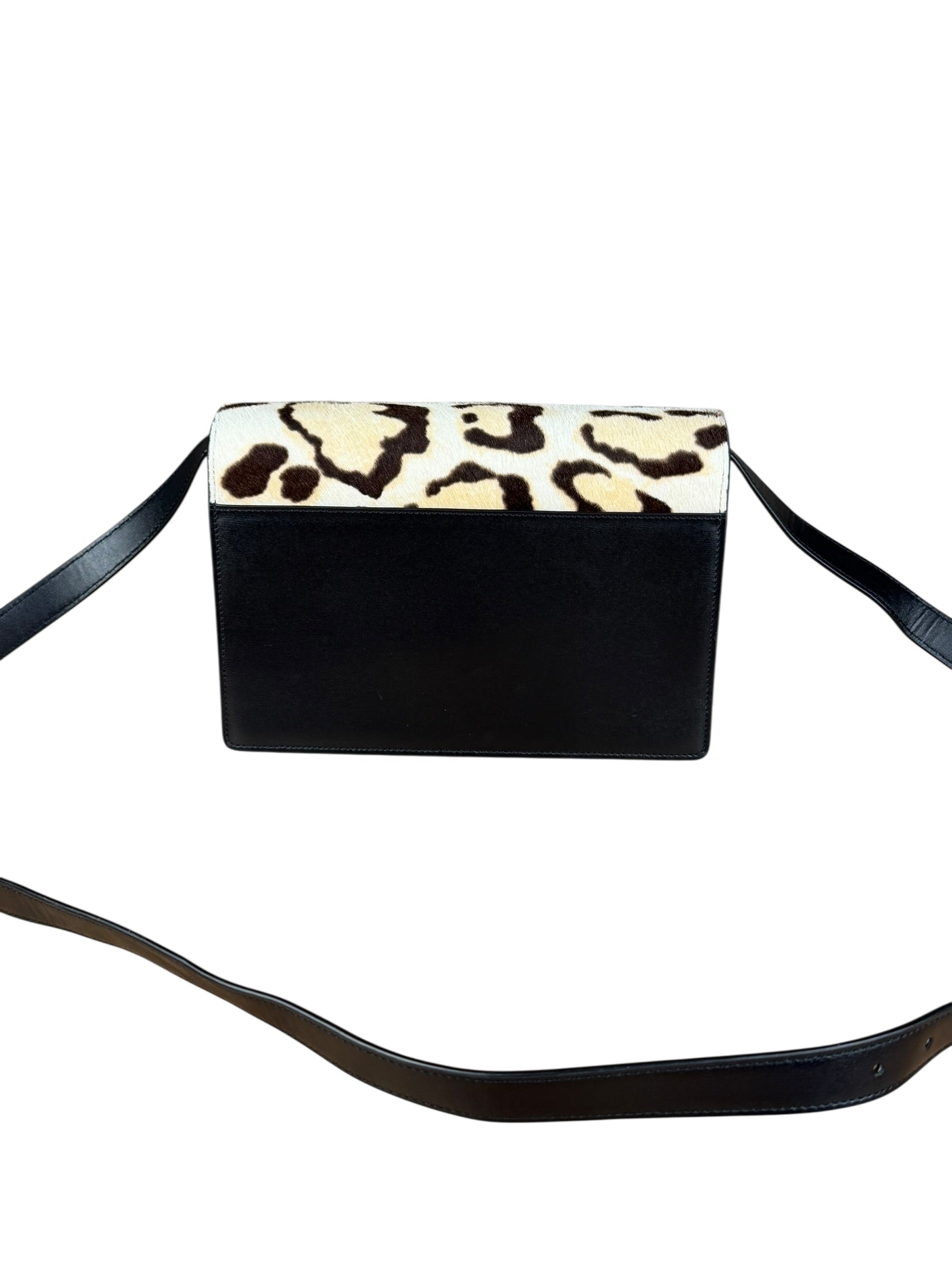 YSL Leopard Print Bellechasse Crossbody