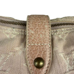 Louis Vuitton Vintage Rose Pink Monogram Denim Slightly Hobo Bag