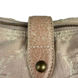 Louis Vuitton Vintage Rose Pink Monogram Denim Slightly Hobo Bag