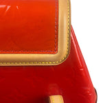 Louis Vuitton Red Monogram Vernis Biscayne Bay PM Handbag