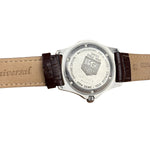 Tag Heuer Professional  Black Dial Brown Leather Strap