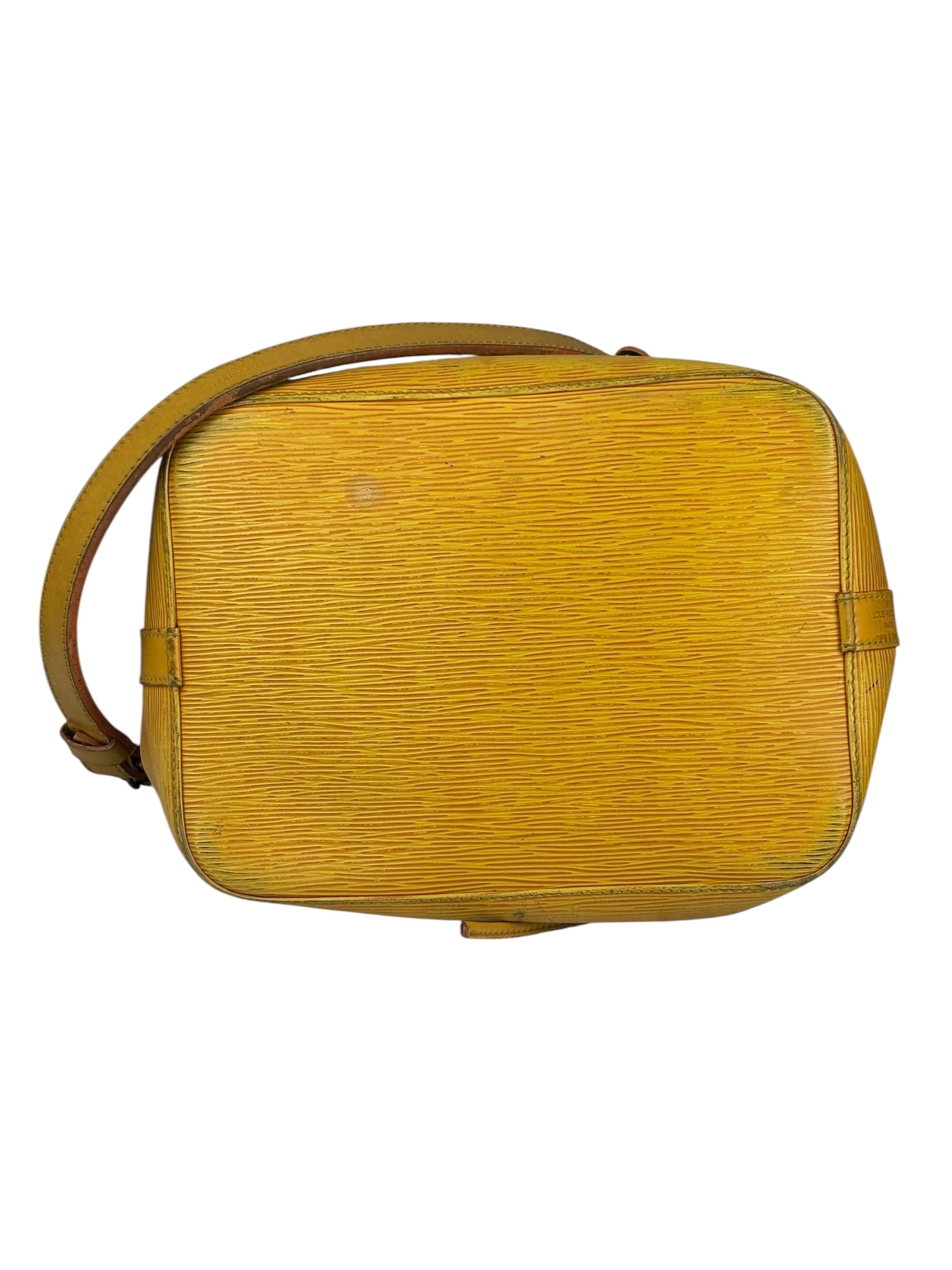 Louis Vuitton Yellow Epi Leather Neo Bucket Bag