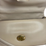 Coach Beige Leather Pillow Tabby 26 Shoulder Bag