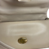 Coach Beige Leather Pillow Tabby 26 Shoulder Bag