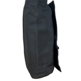 Gucci Black Canvas Flap Messenger Bag