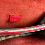 Gucci Dionysus GG Supreme Shoulder Bag Beige/Red