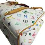 Louis Vuitton White Murakami Aurelia MM Tote Bag
