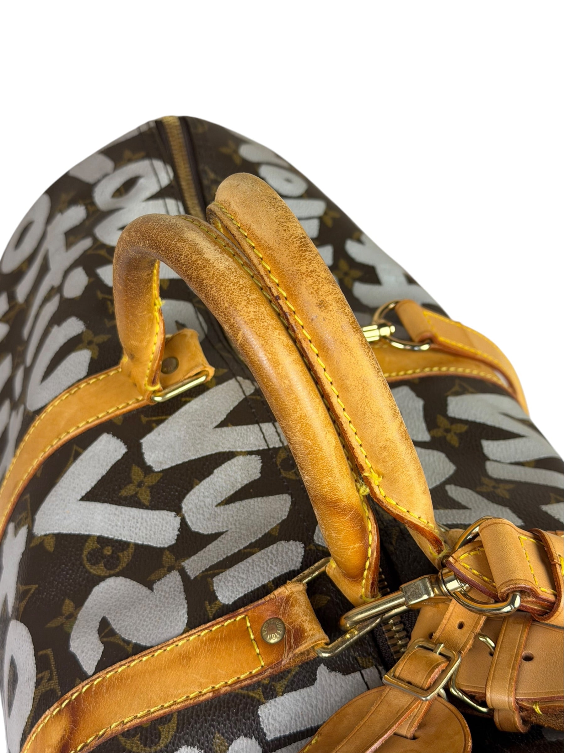 Louis Vuitton x Stephen Sprouse Monogram Graffiti Keepall 50