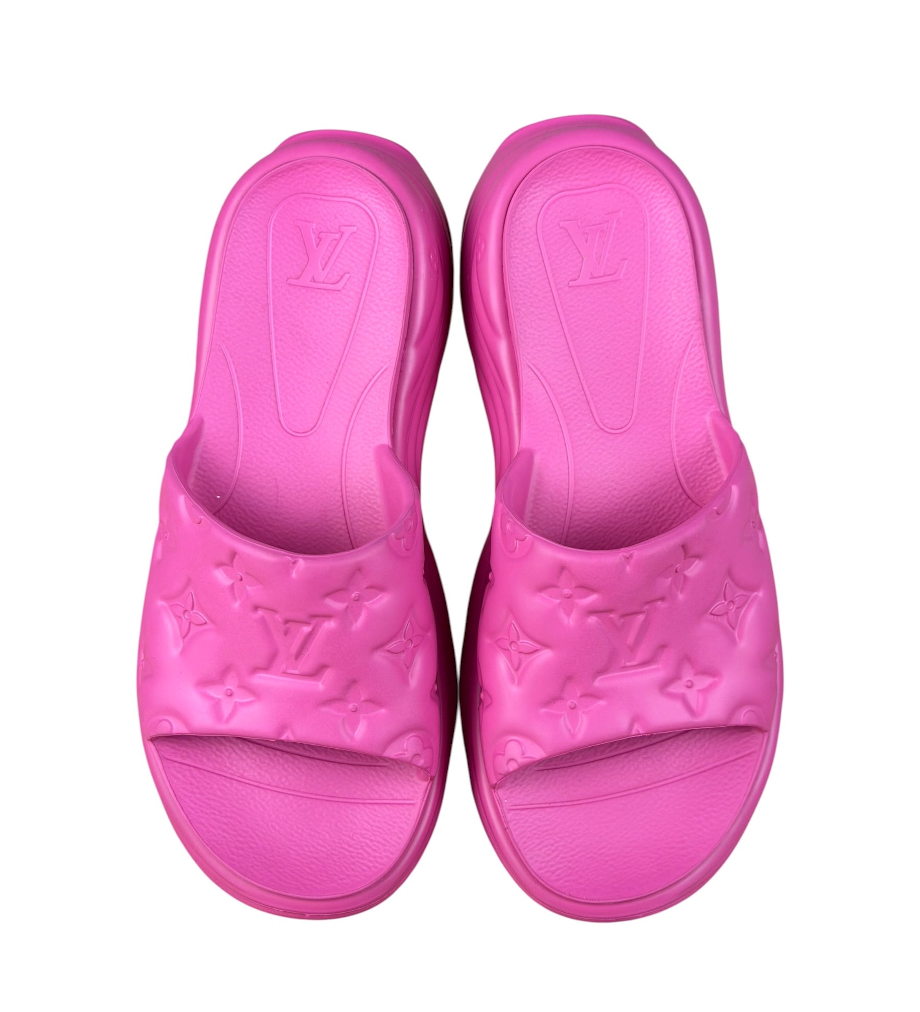 Louis Vuitton Pink Pool 55 Flat Comfort Mule