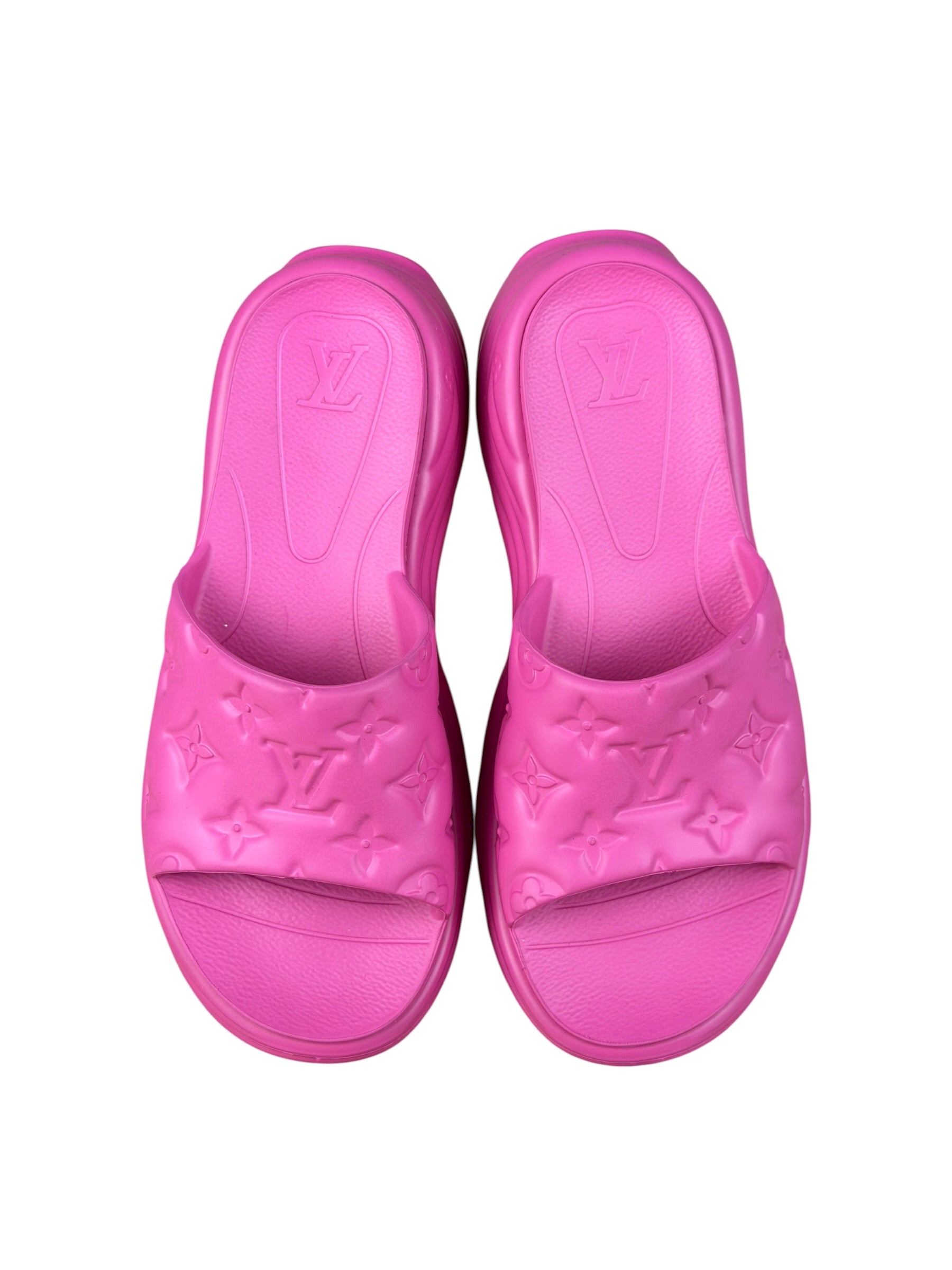 Louis Vuitton Pink Pool 55 Flat Comfort Mule
