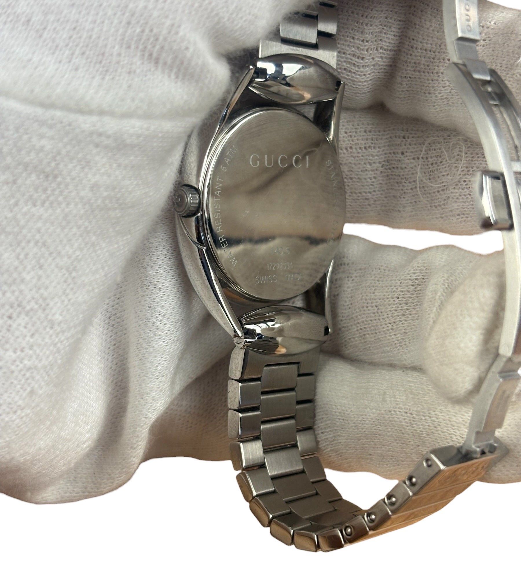 Gucci Horsebit Stainless Steel Watch YA140505